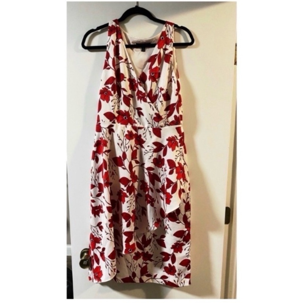BANANA REPUBLIC White Floral Midi Dress - Picture 6 of 10